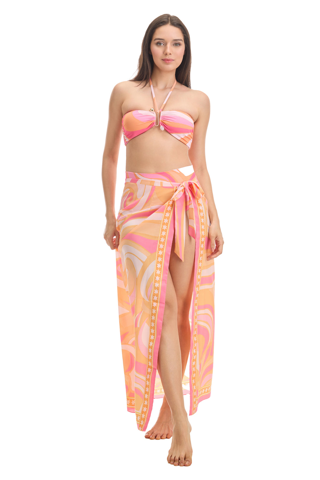 SUNBURST TIE UP SARONG