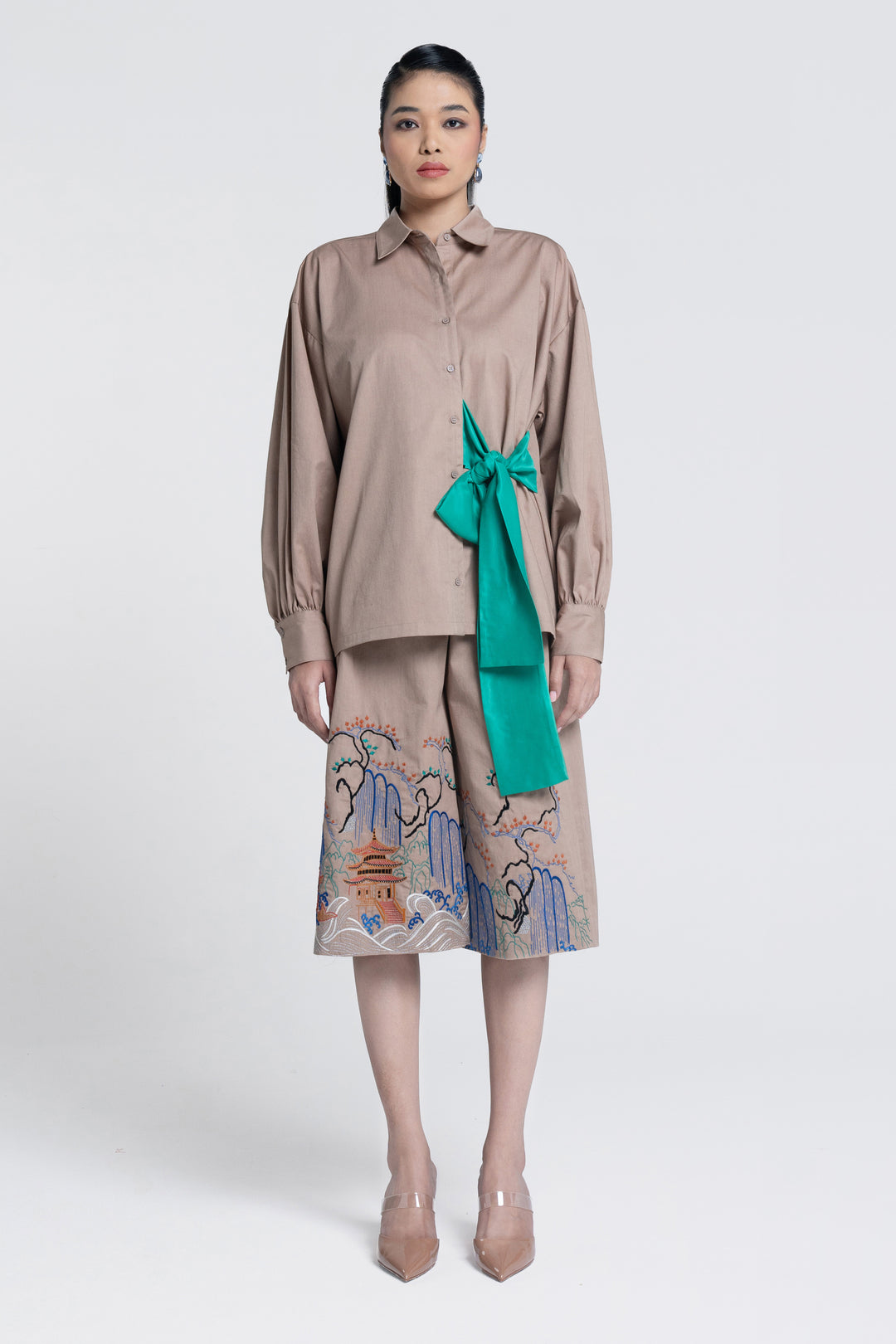 Temple bloom Culottes