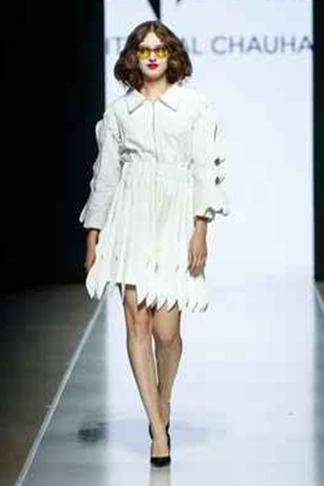 NBC WHITE DRESS(SS-25-52)