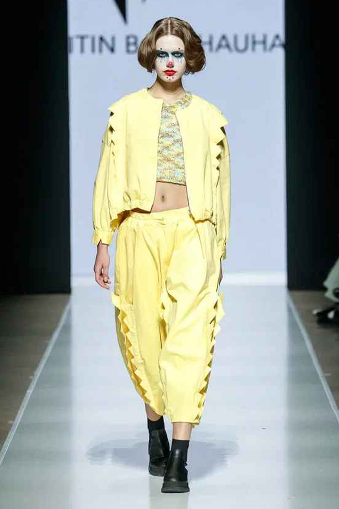 NBC BUTTER YELLOW SHIRT(SS-25-35)