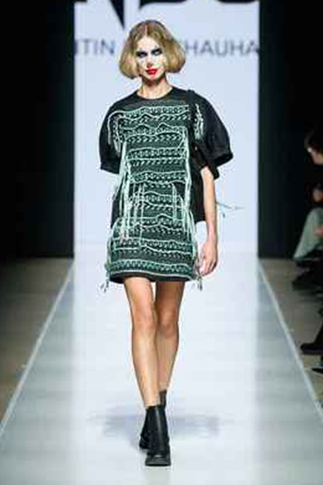 NBC BLACK SCOOBA DRESS(SS-25-47)