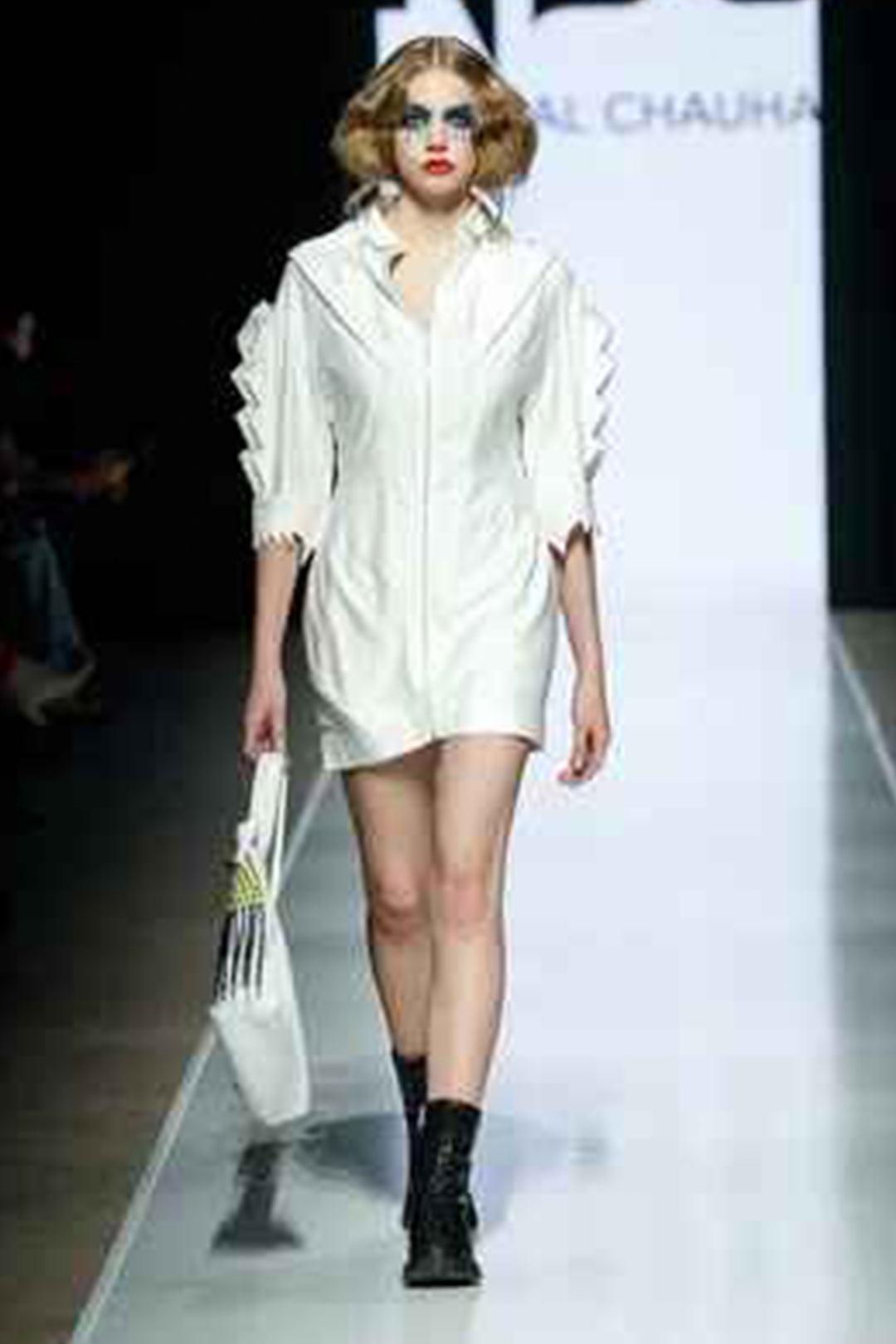 NBC WHITE DRESS (SS-25-13)