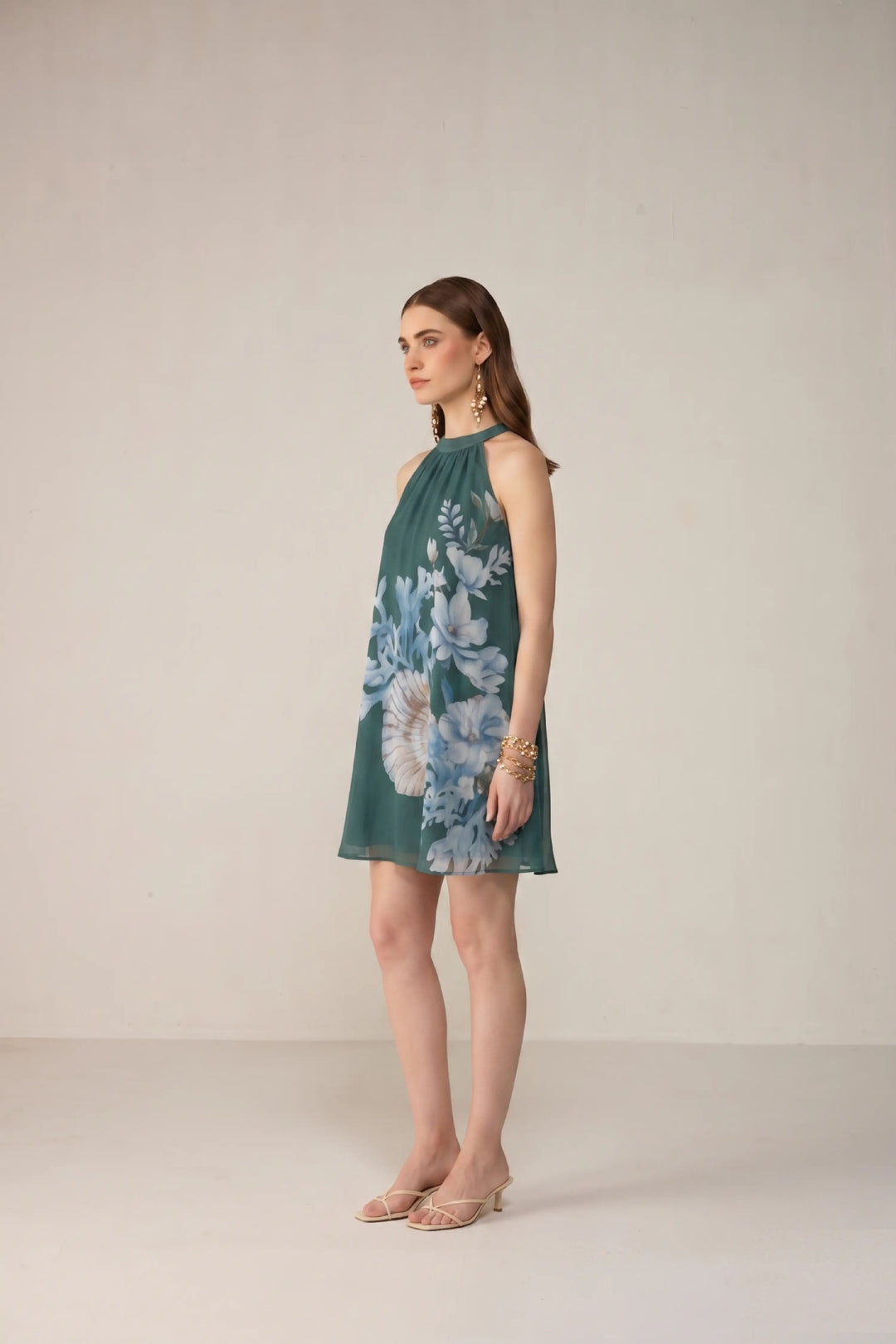 Belli Mini Dress Green