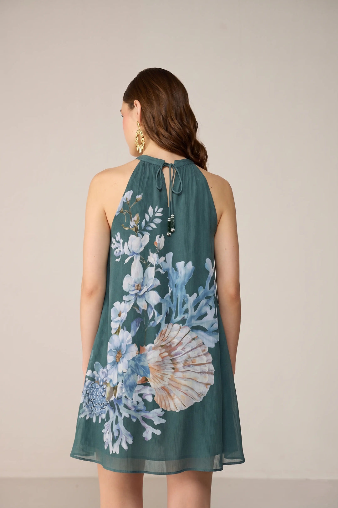 Belli Mini Dress Green