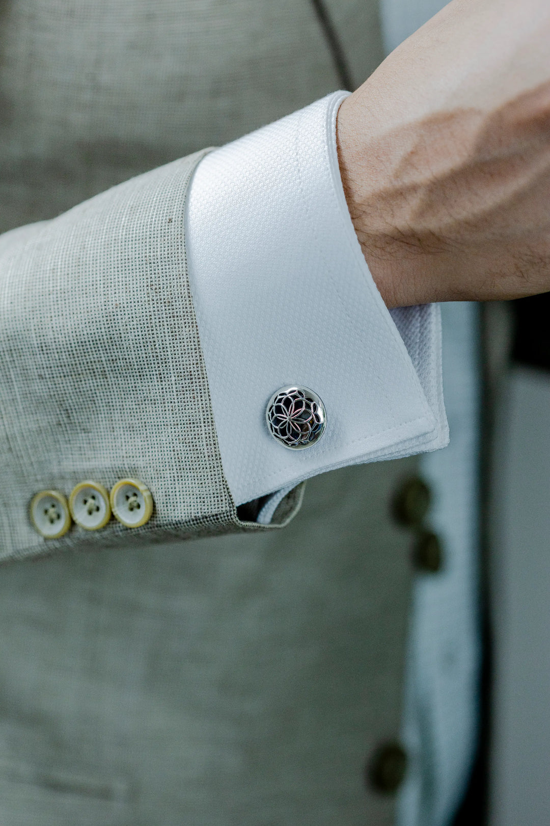 Black Glimpse Cufflinks