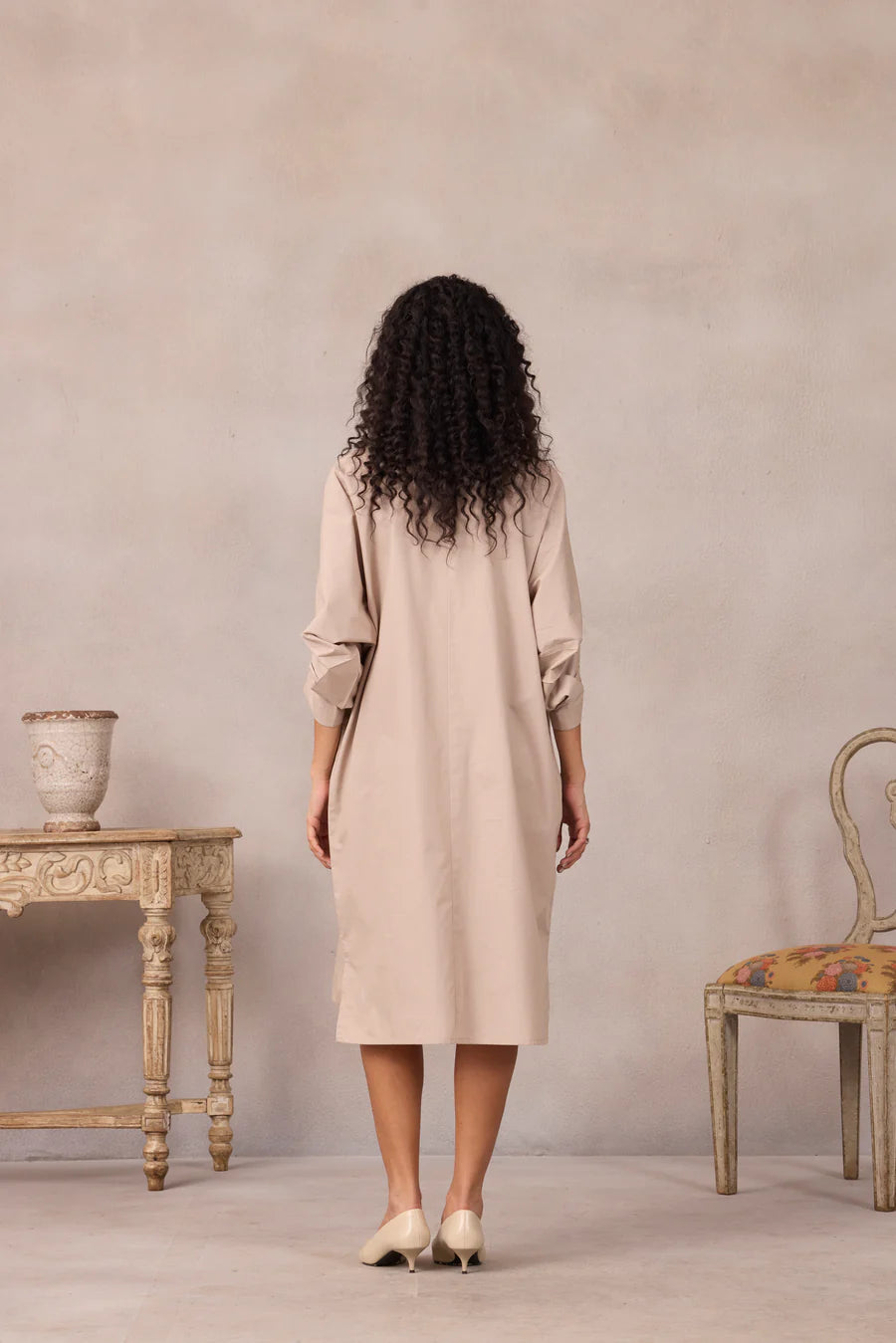 Solaris Applique Dress