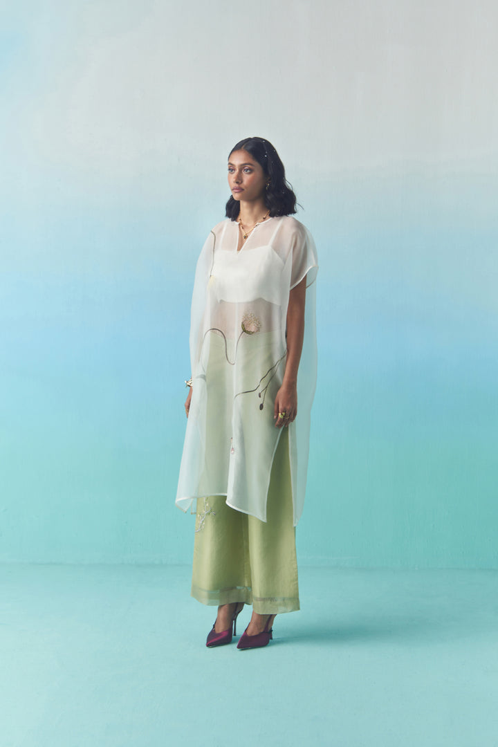 Cocoon Sheer Overlay- Off White