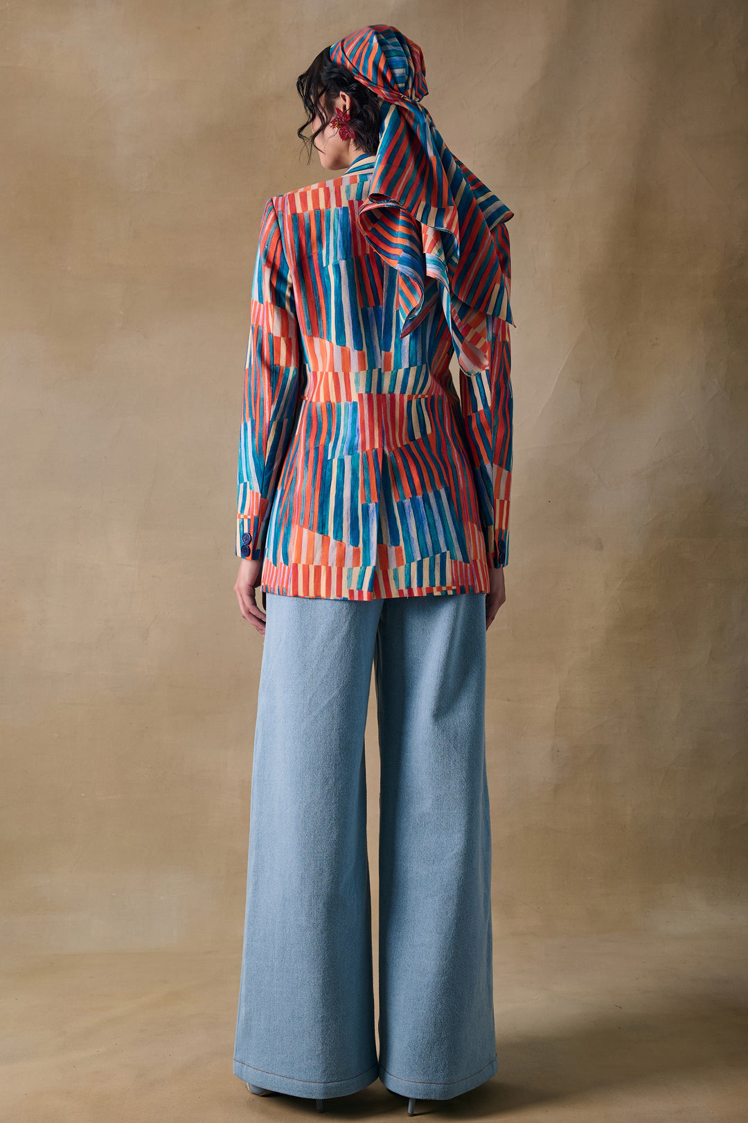 Asilah Stripe Blazer