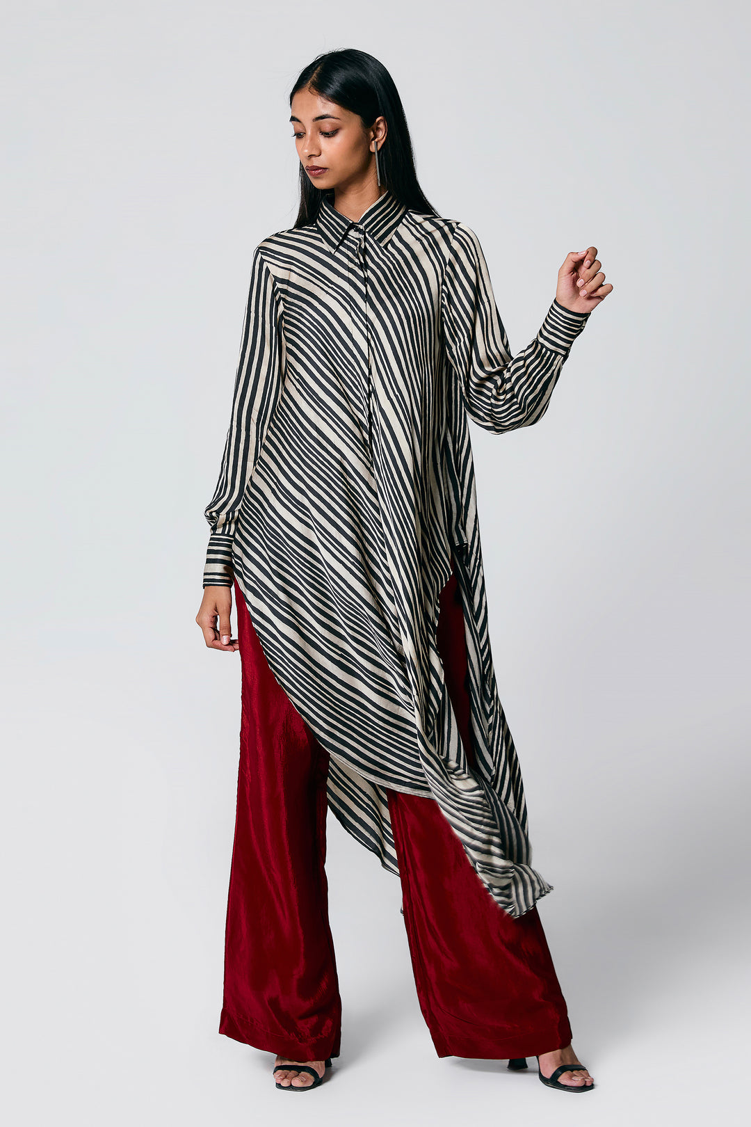 SIDE HIGH LOW COORD