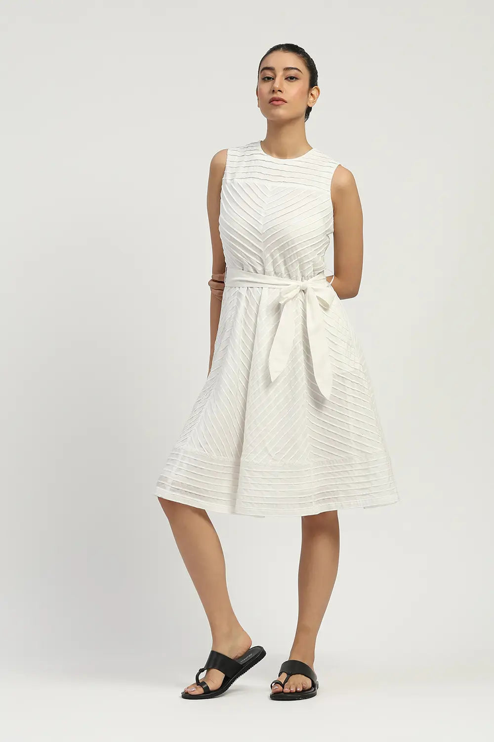 Pleated Dress