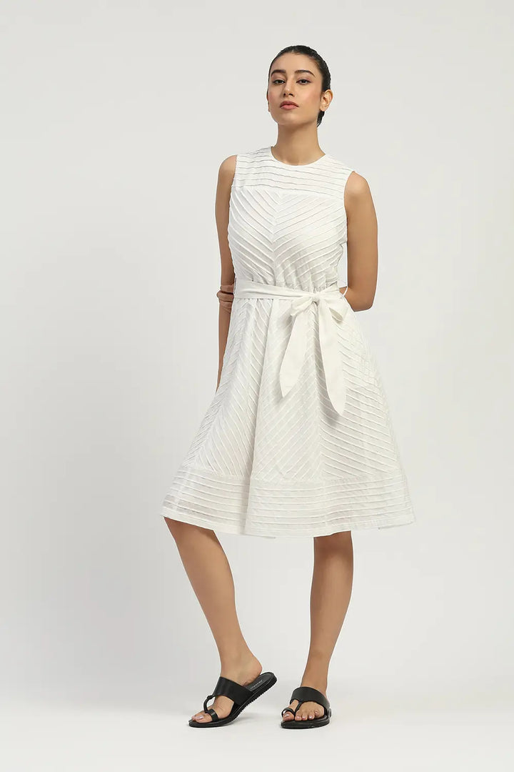 Pleated Dress