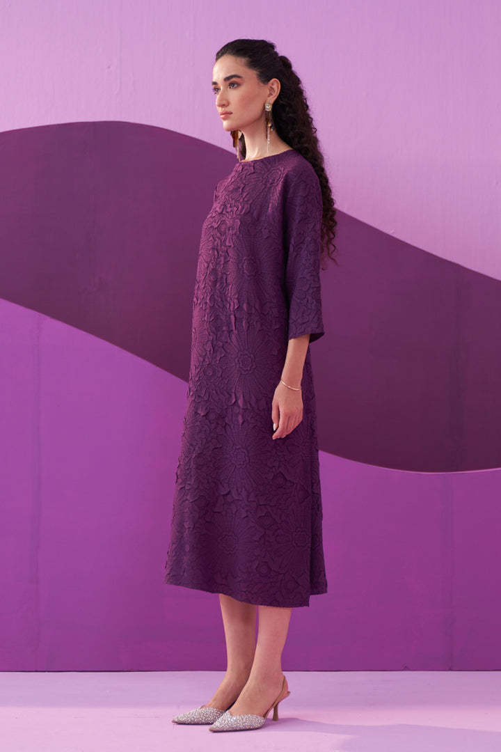 PURPLE CAMPANIA DRESS