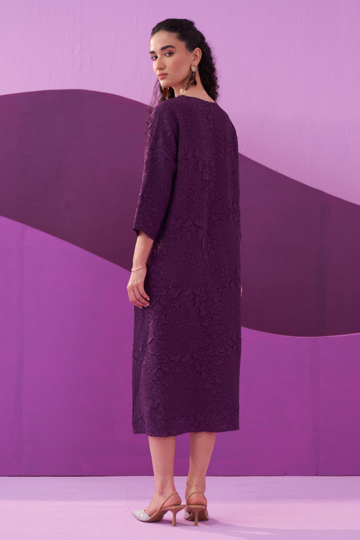 PURPLE CAMPANIA DRESS
