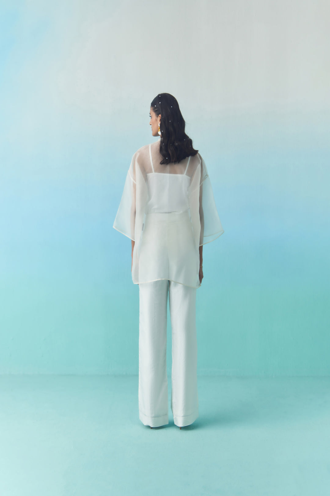 Sheer Summer Bloom Top