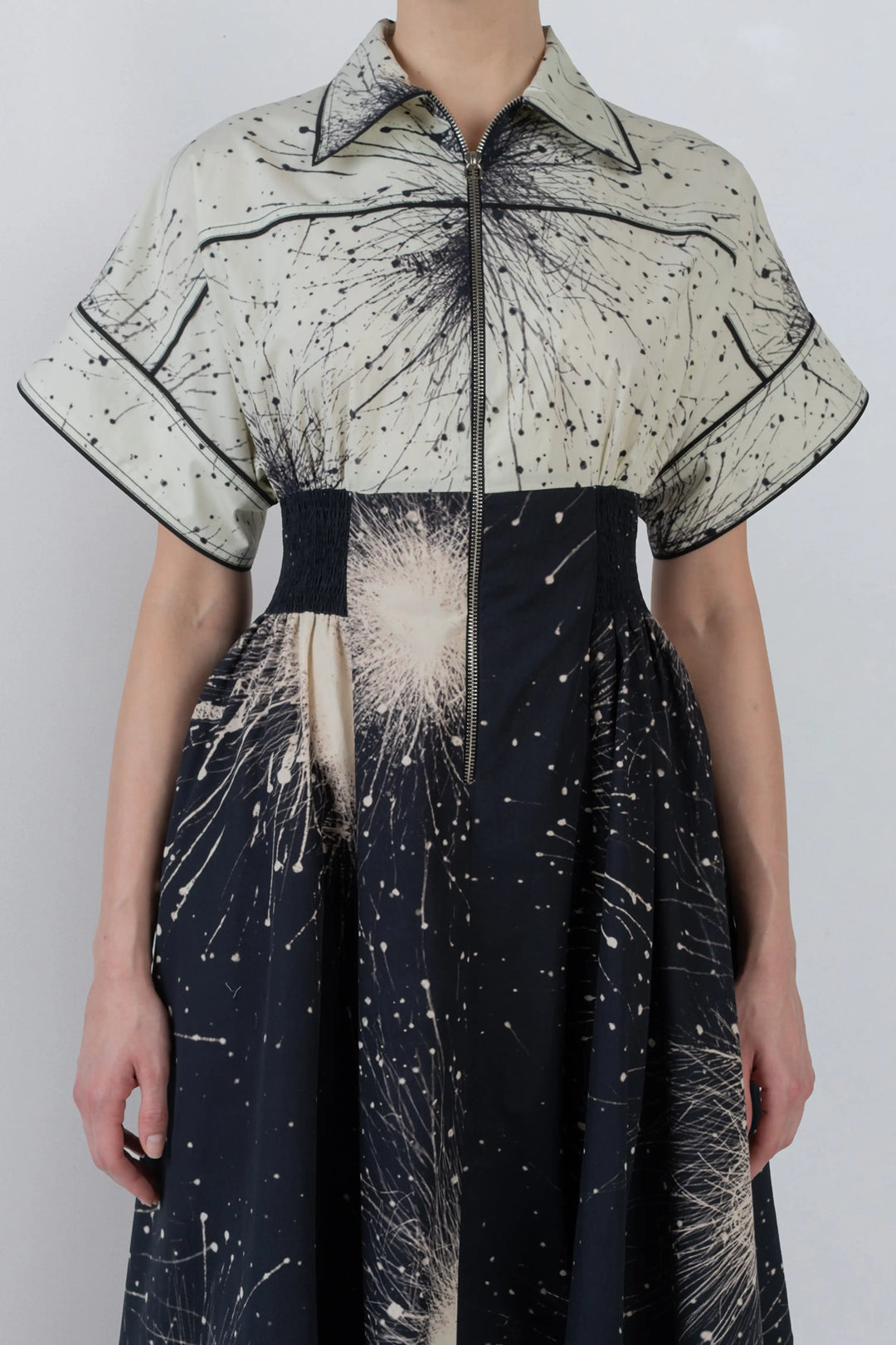 Esther Dress In Splatter Print