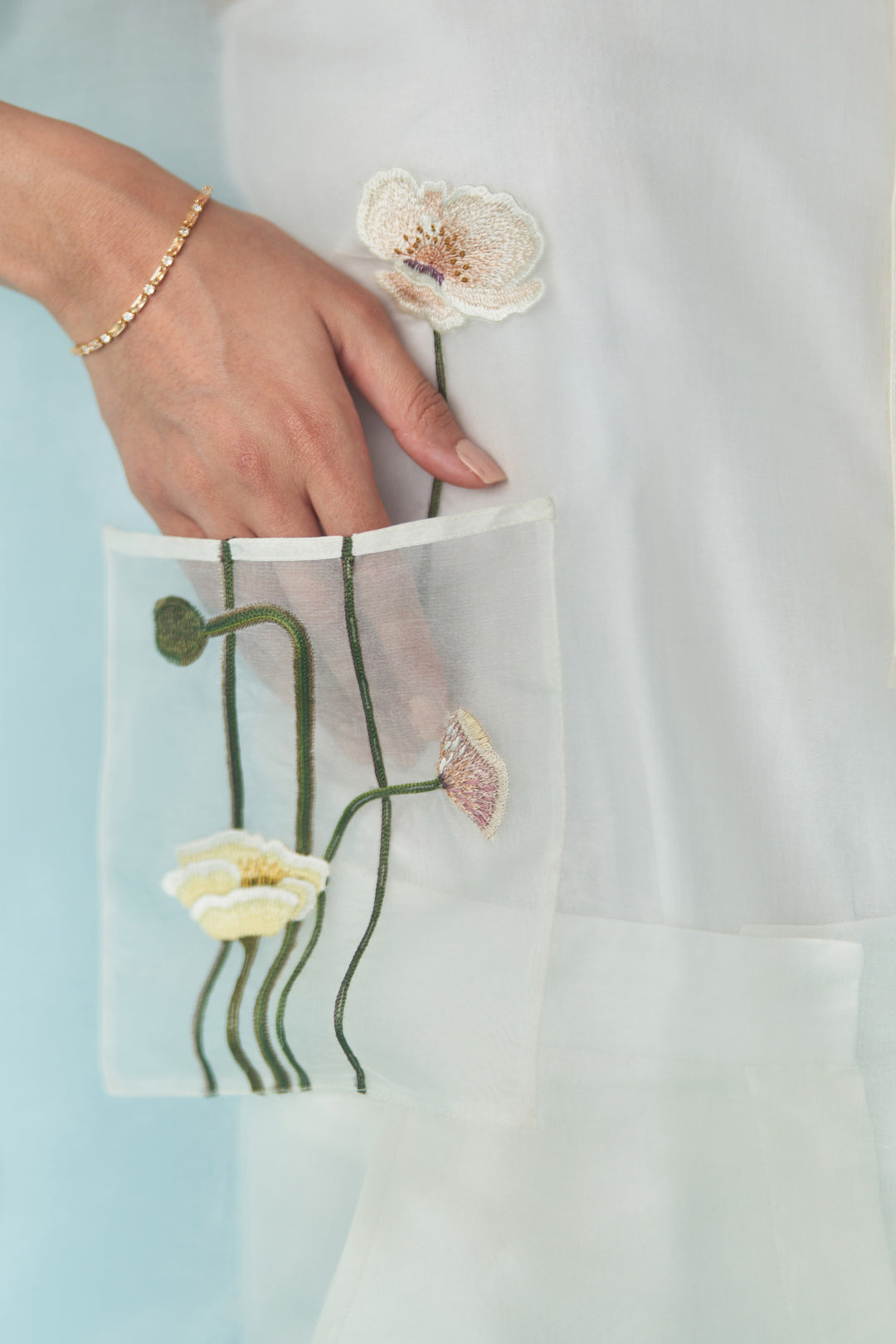 Sheer Summer Bloom Top