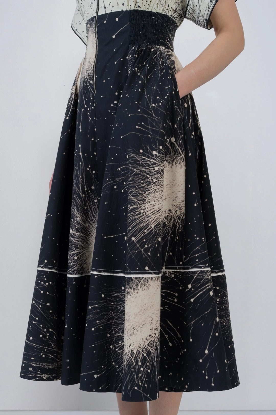 Esther Dress In Splatter Print