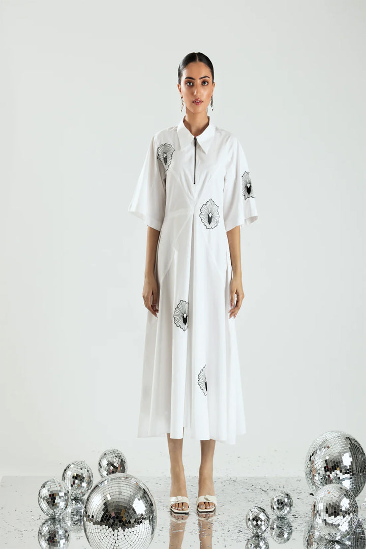 Diara  White Dress