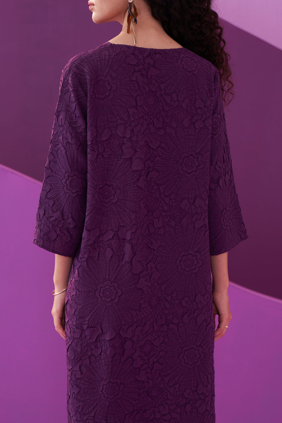 PURPLE CAMPANIA DRESS