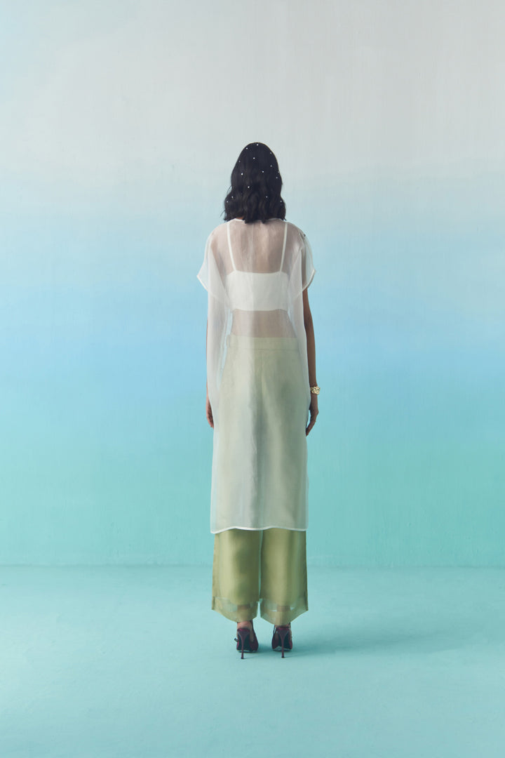 Cocoon Sheer Overlay- Off White