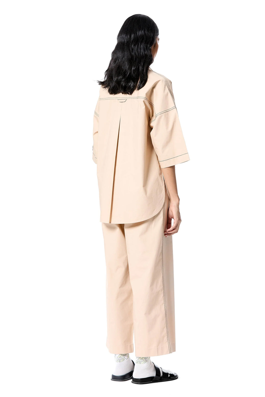 Iris Stem' Pants - Beige