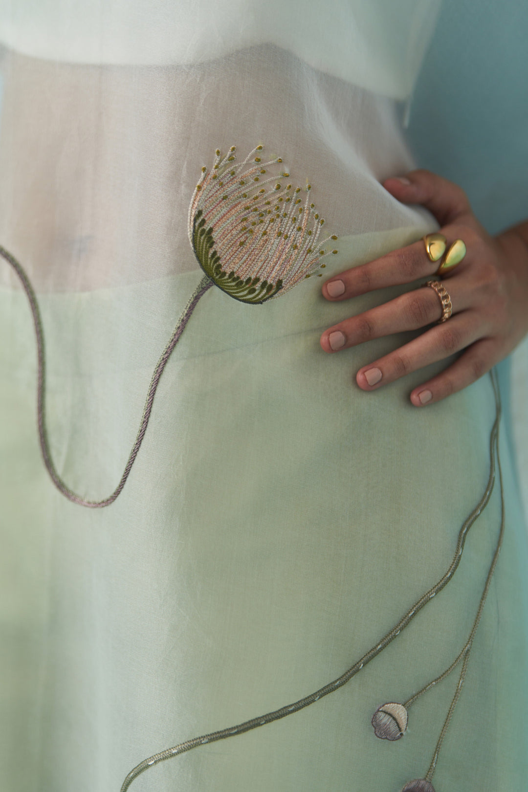 Cocoon Sheer Overlay- Off White