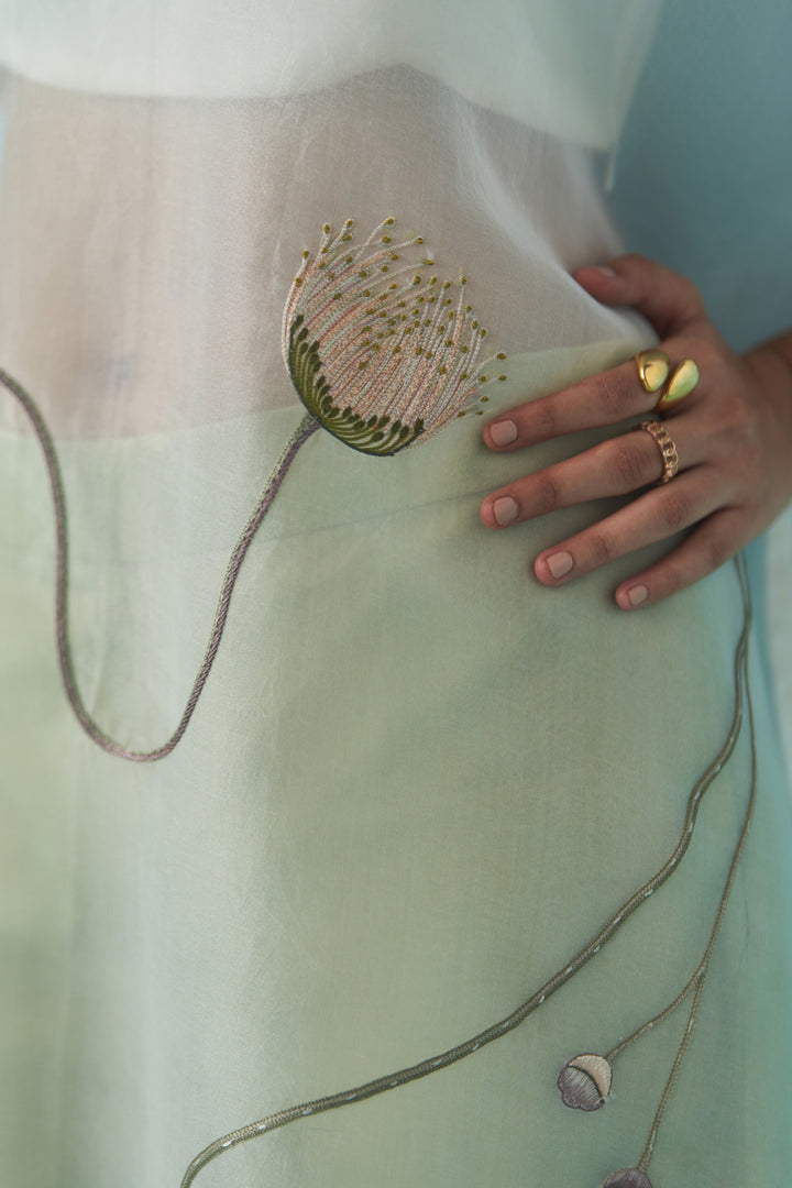 Cocoon Sheer Overlay- Off White