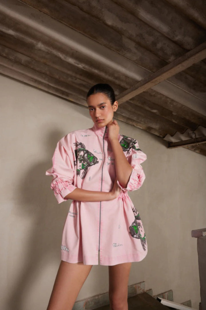 BIG FISH JACKET DRESS