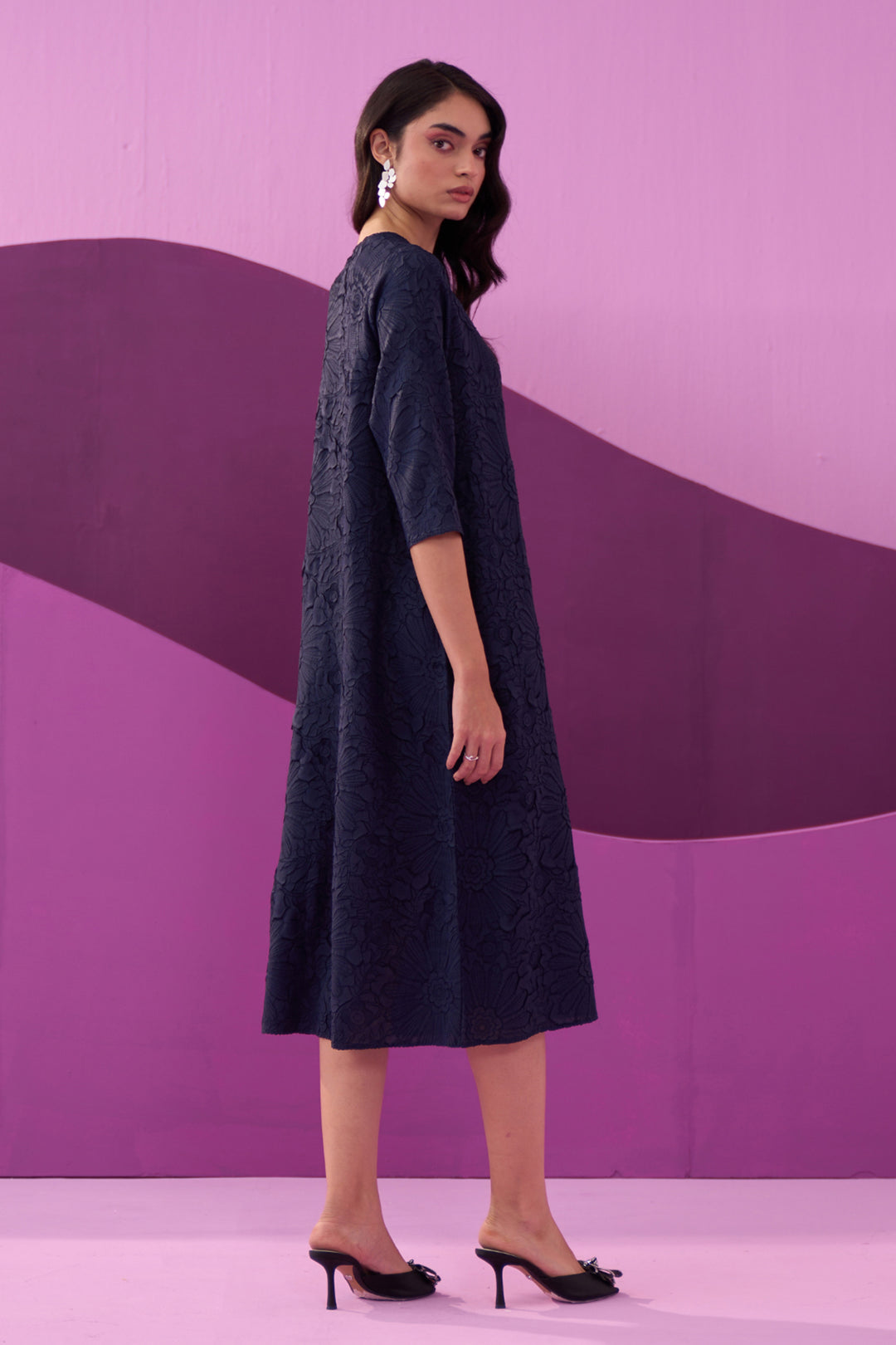 BLUE CAMPANIA DRESS