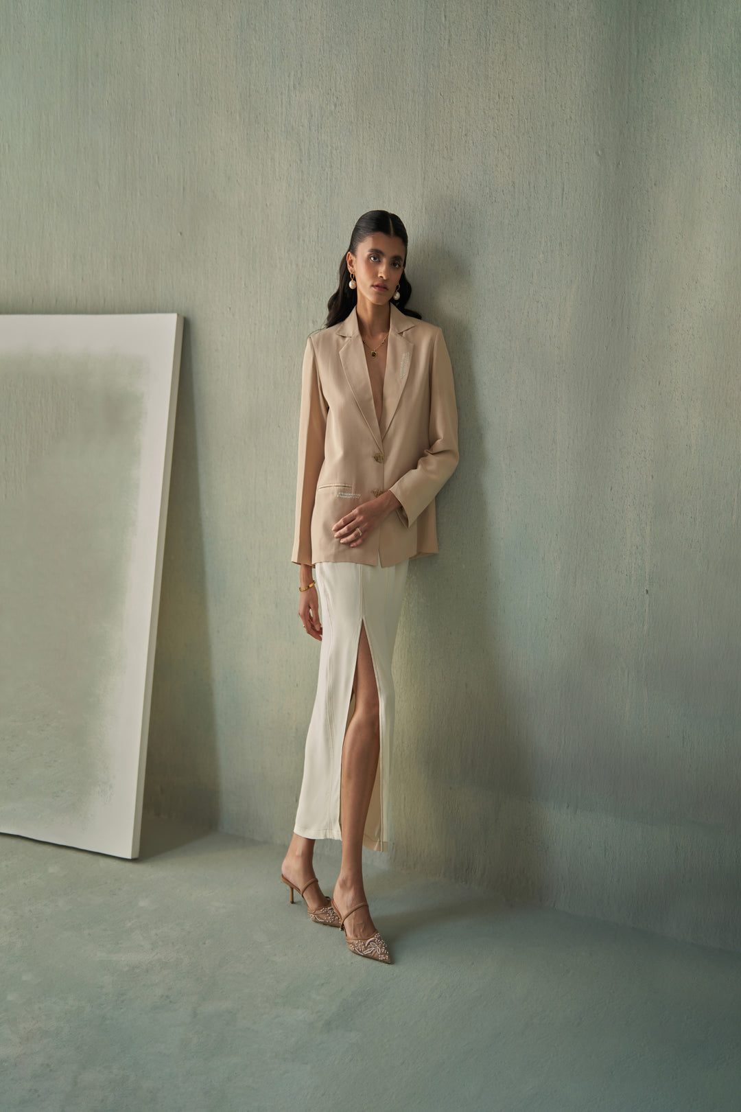 SYMMETRY SKIRT IVORY