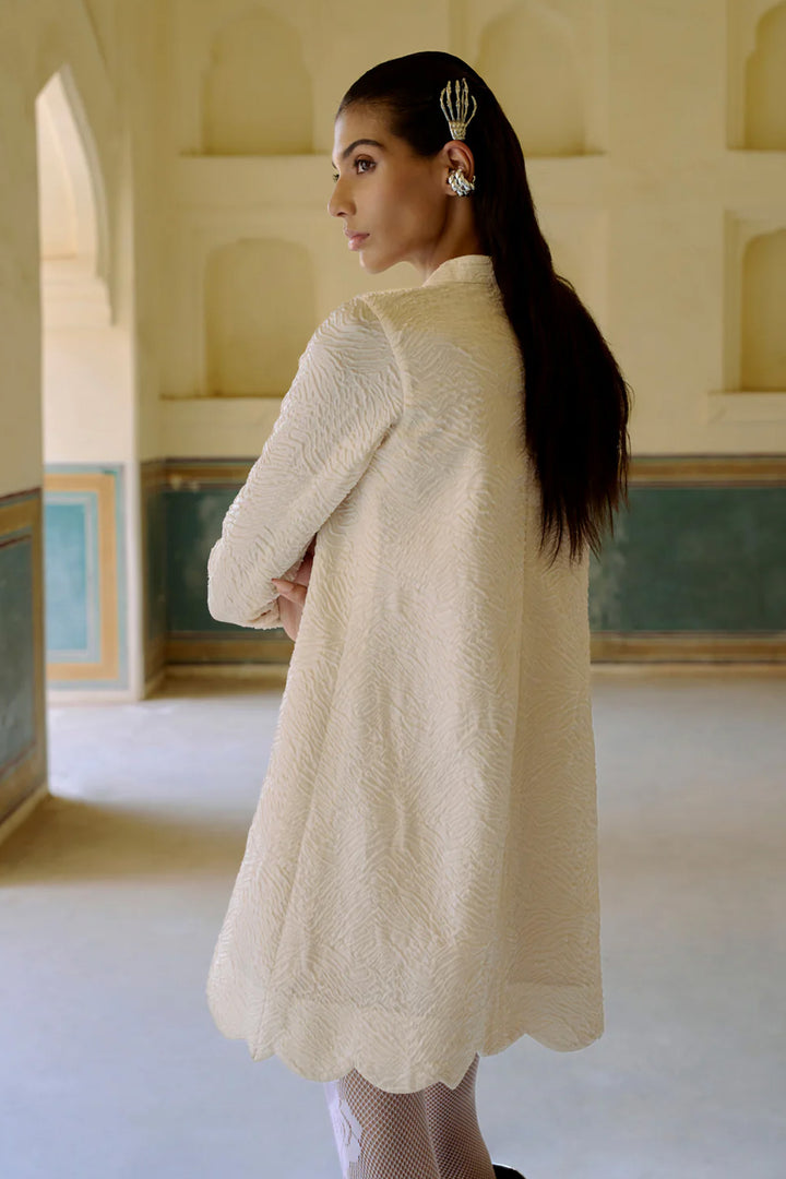 LOOMA SCALLOP DRESS