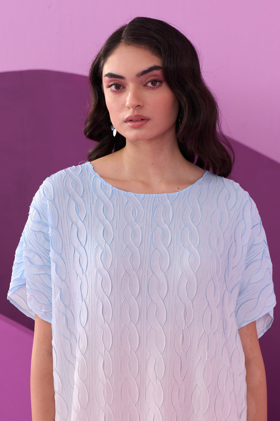BLUE CARRINA DRESS