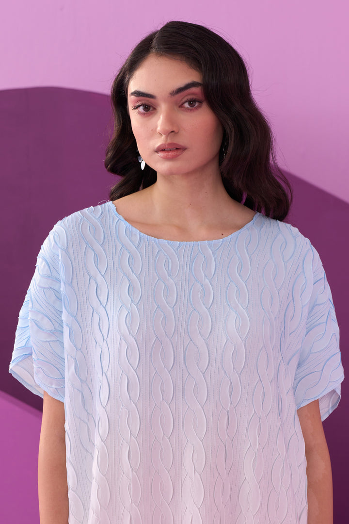 BLUE CARRINA DRESS