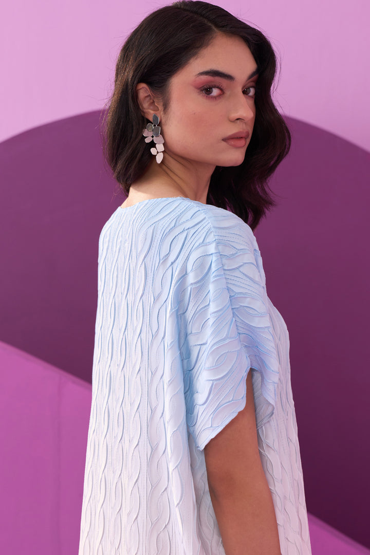BLUE CARRINA DRESS