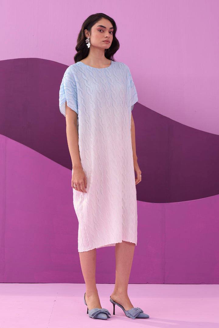 BLUE CARRINA DRESS