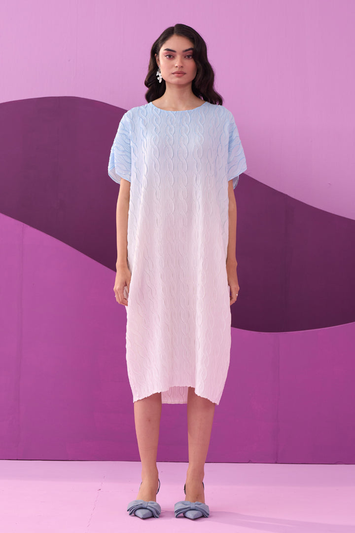 BLUE CARRINA DRESS