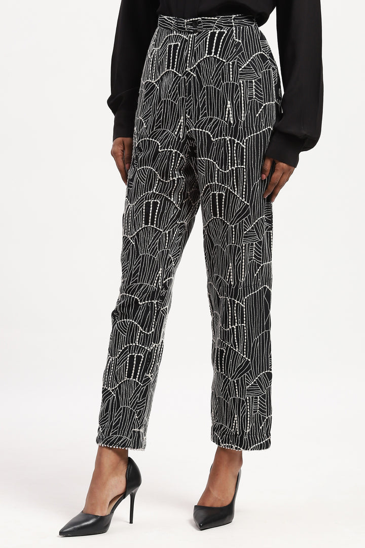 Tribal Embroidery Trouser