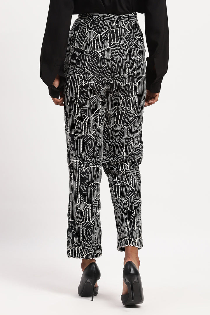 Tribal Embroidery Trouser