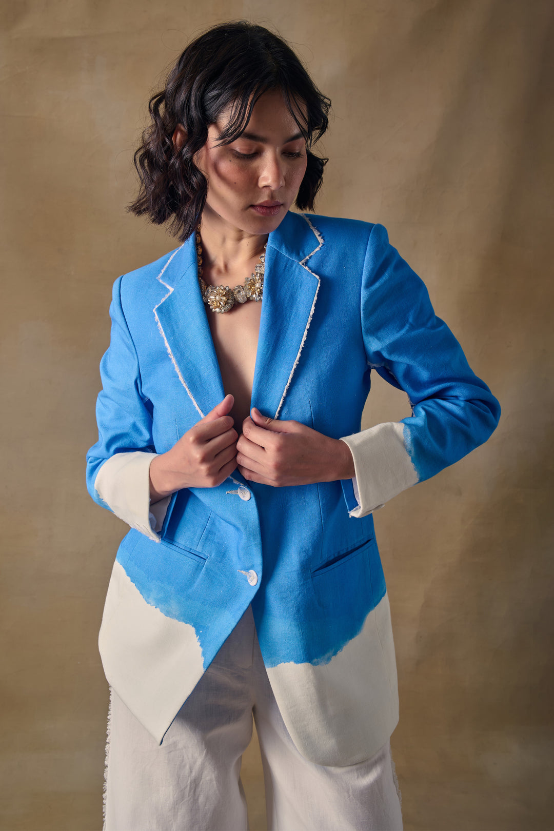 Blue Washed Blazer