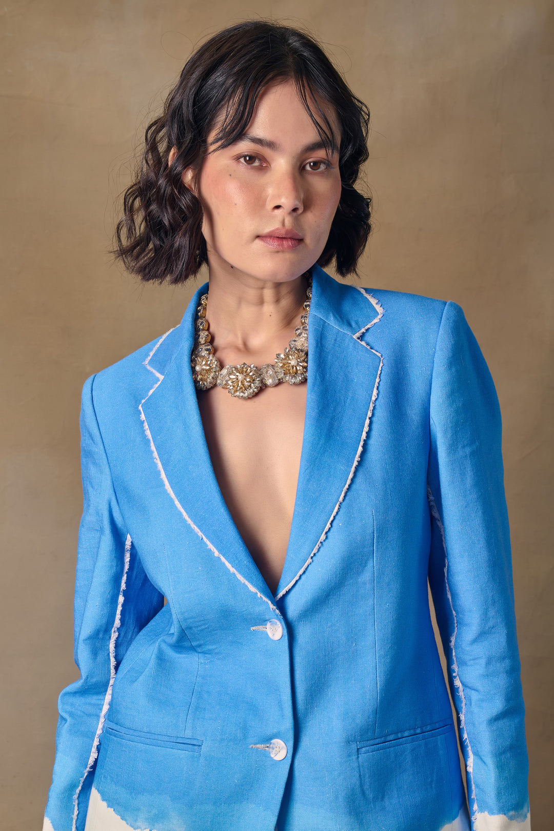 Blue Washed Blazer