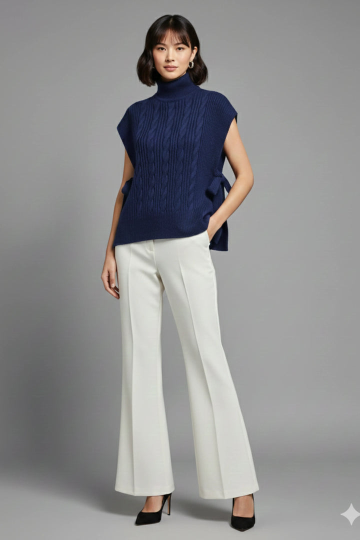 Cable Sweater Overlay