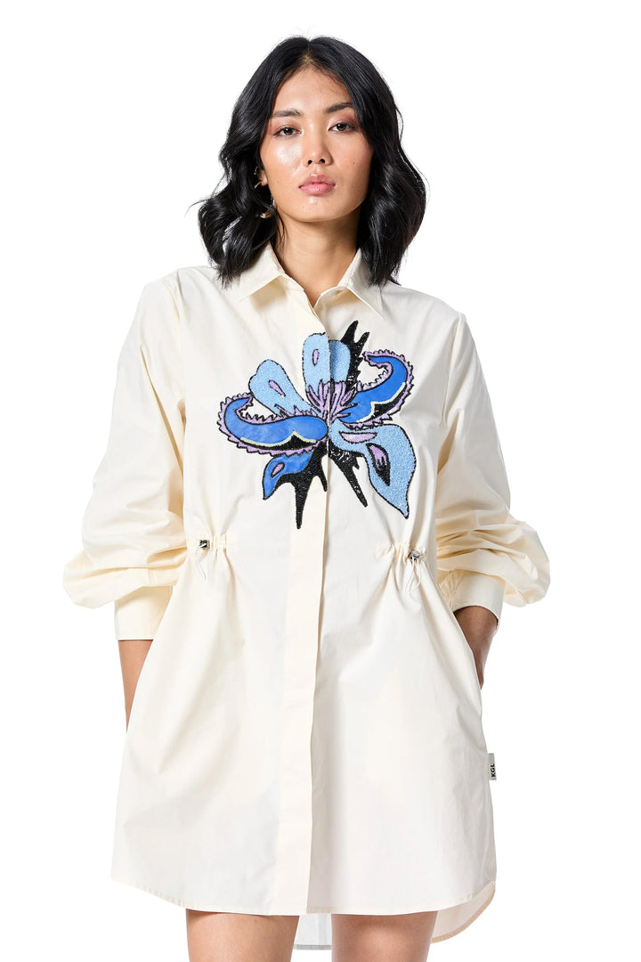 'Ivy Bloom' Shirt Dress