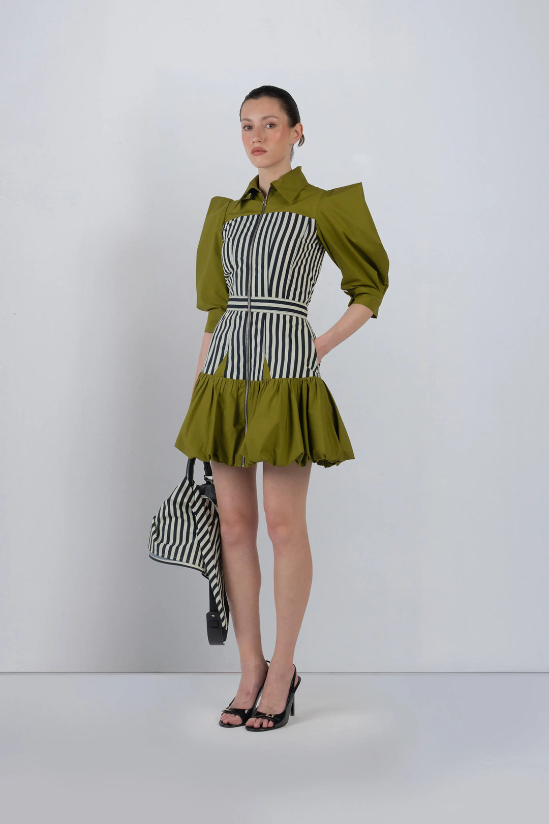 Mer Dress - Olive