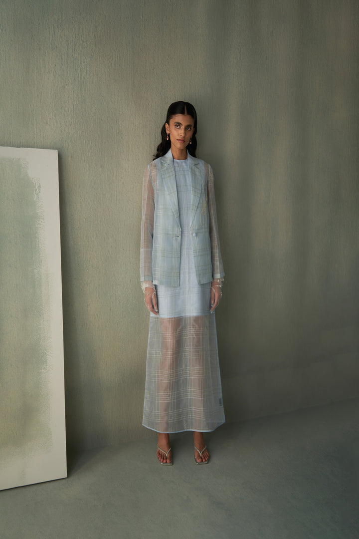 Sky Jacket And Dress Set