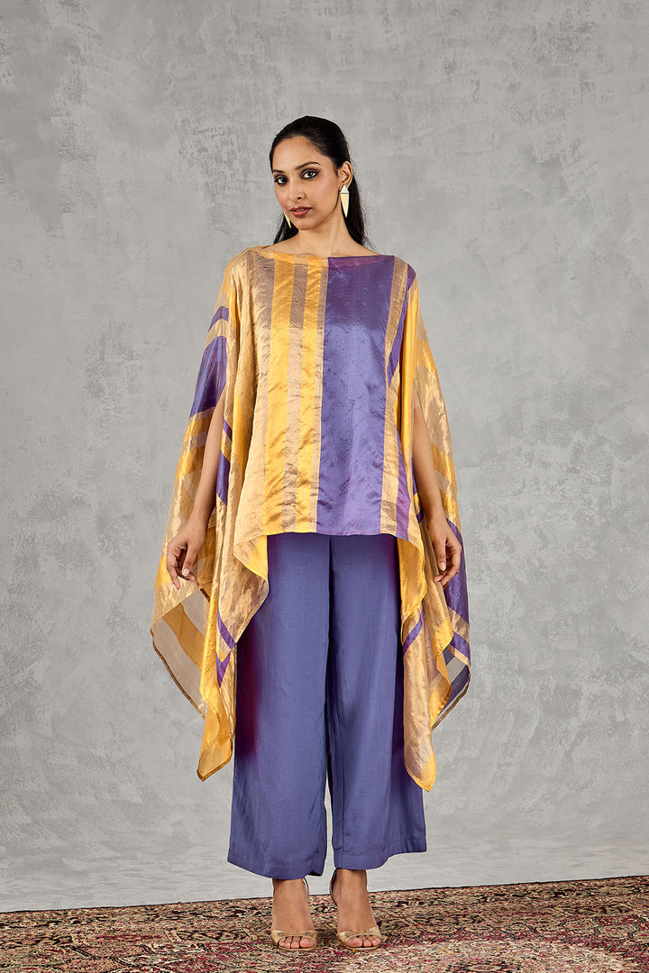 Yellow Asymmetrical Cape Set