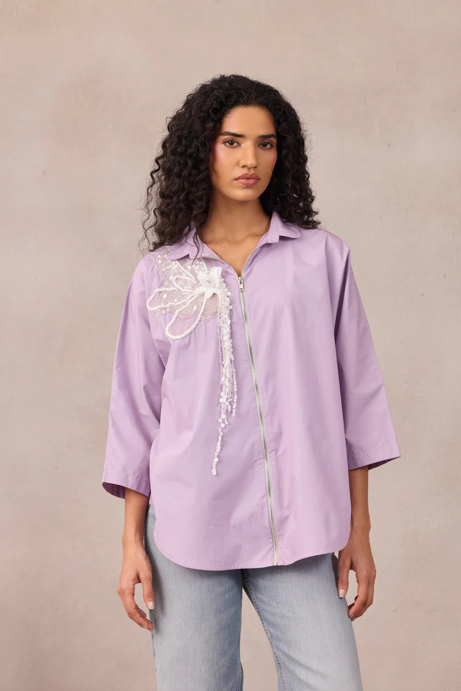 Zenia Applique Shirt