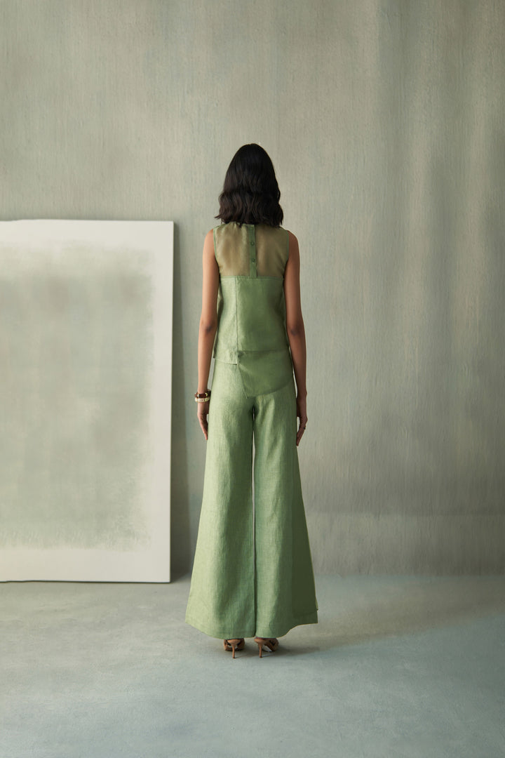 Desert Green Linen Co-Ords