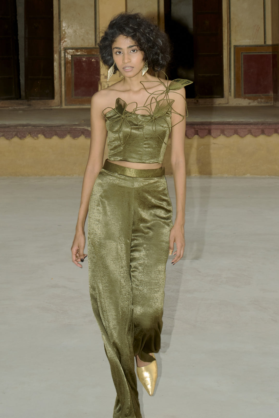 OLIVE FLORA CORSET