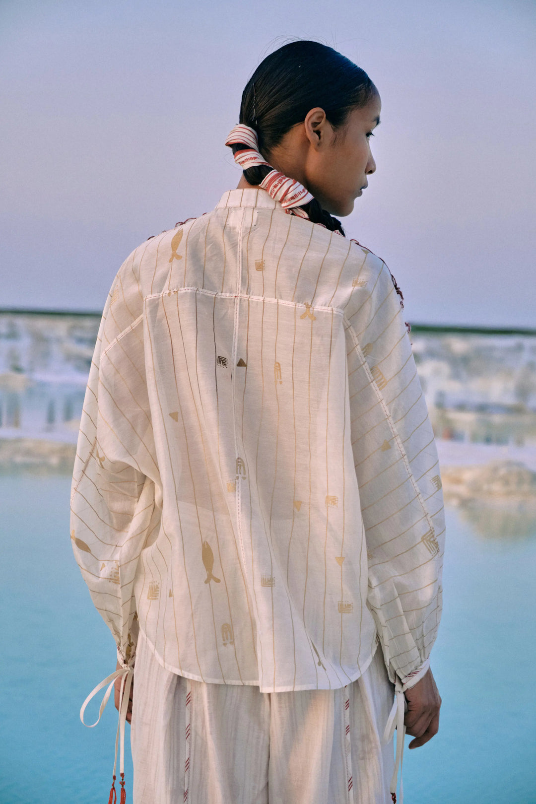 Shwe Stripe Dolman Shirt