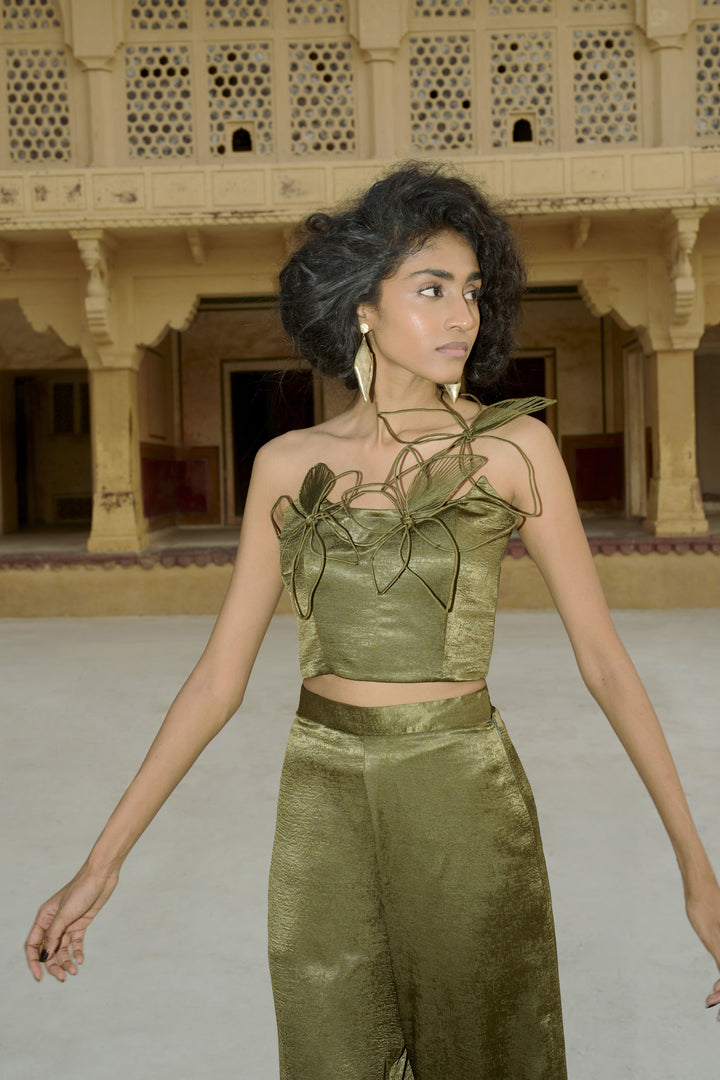 OLIVE FLORA CORSET